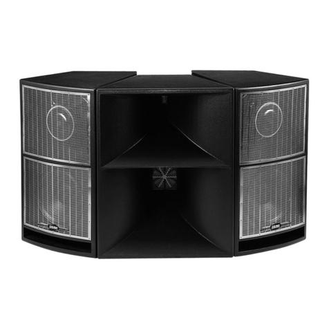 EAW subwoofer DC1 User manual