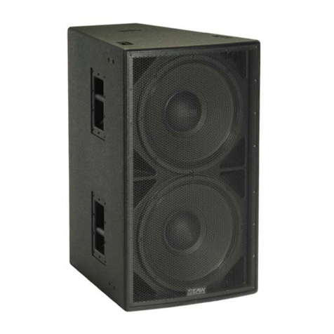 EAW SB600z User manual