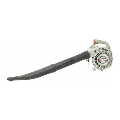 Echo LEAF BLOWER Training manual