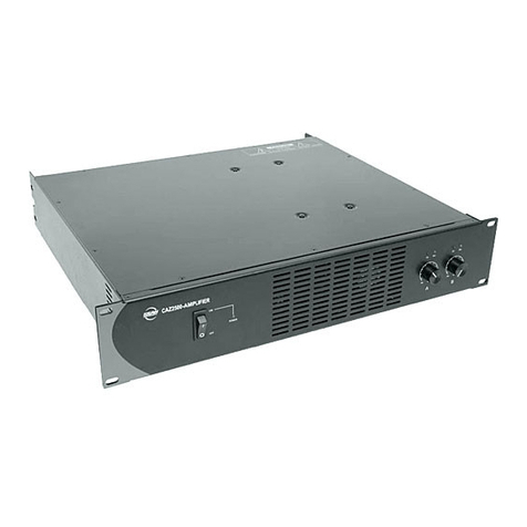 EAW CAZ1400 User manual