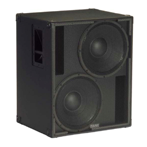 EAW SB250zR Specification sheet