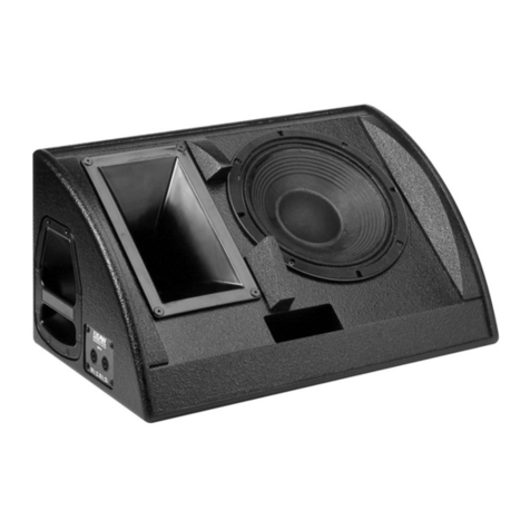 EAW Subwoofer SM12 User manual