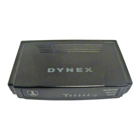 Dynex DX-ESW5 - Switch user guide