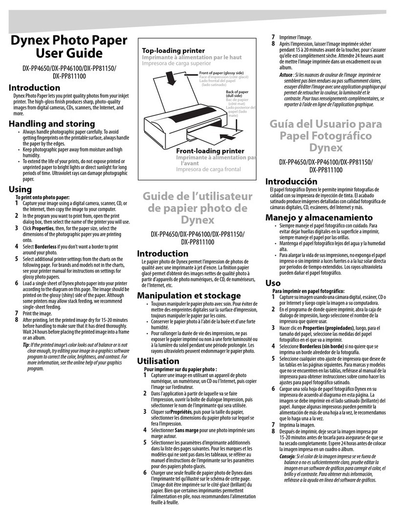 Dynex DX-PP46100 user guide