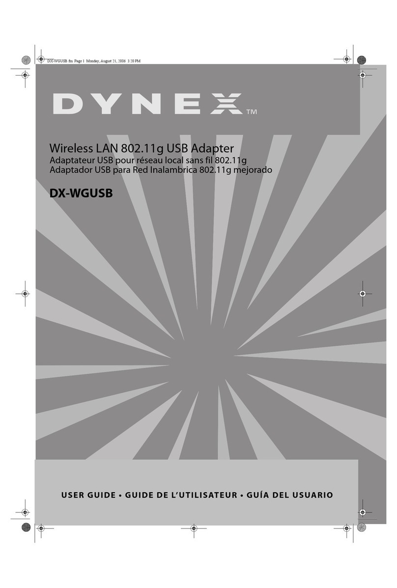 Dynex DX-WGUSB user guide
