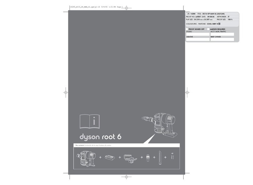Dyson Root 6 User manual