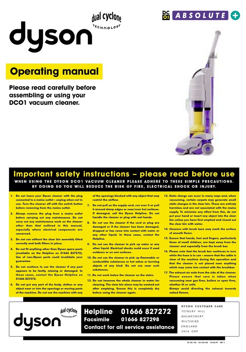 Dyson DCO1 User manual