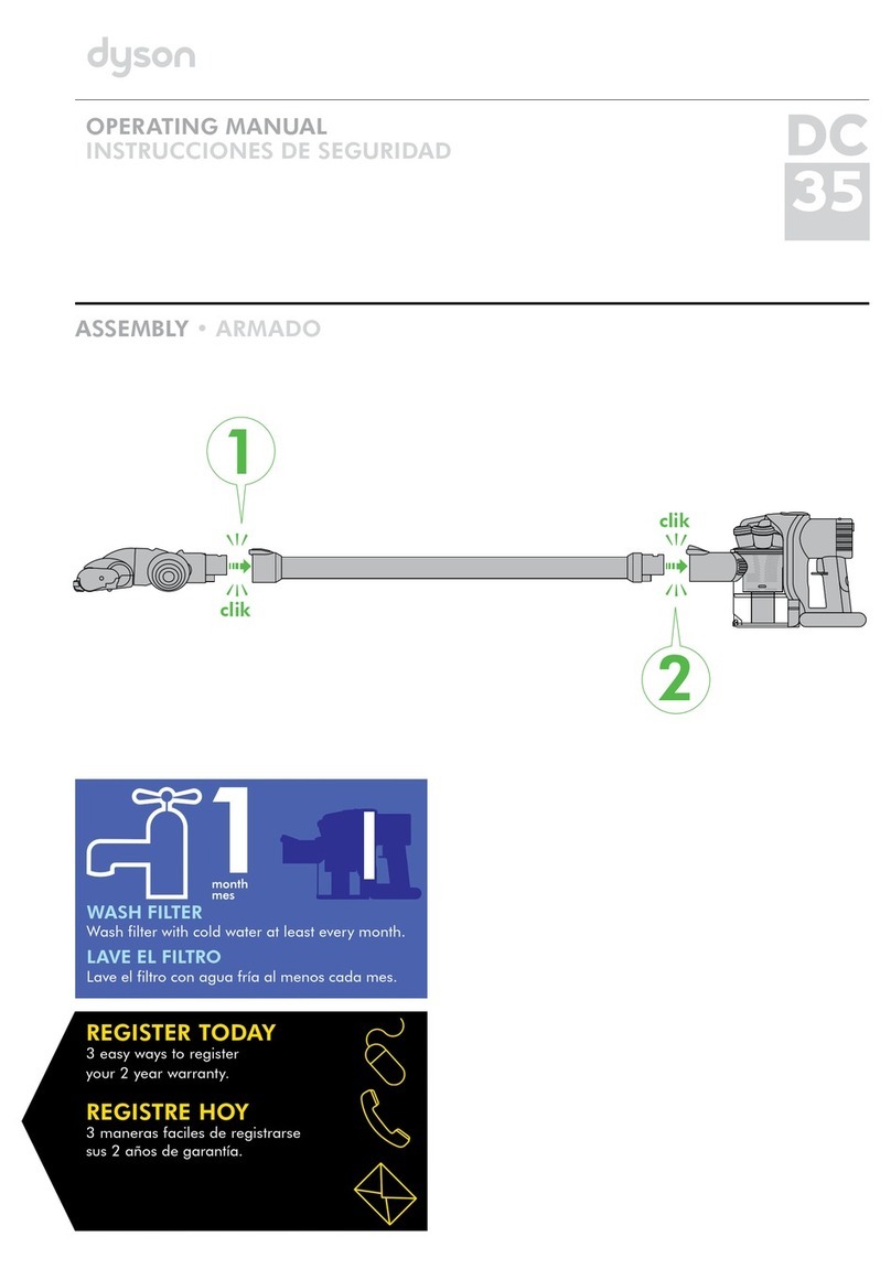Dyson DC35 MULTI FLOOR User manual