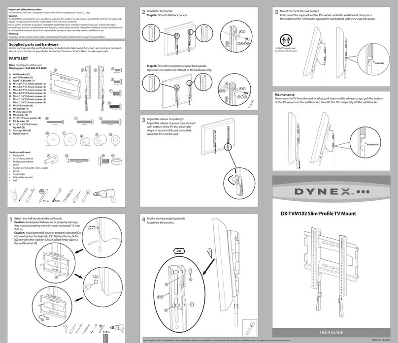Dynex DX-TVM102 user manual