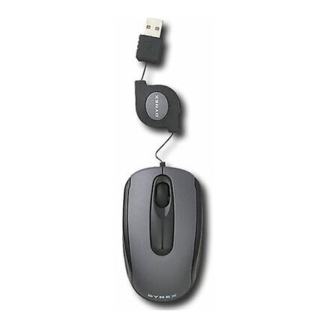 Dynex DX-PMSE - Optical Laptop Mouse User manual