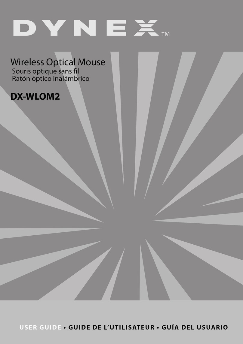 Dynex DX-WLOM2 - Wireless Optical Mouse User manual