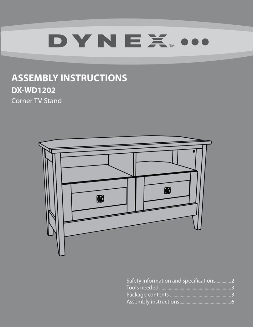Dynex DX-WD1202 Assembly instructions