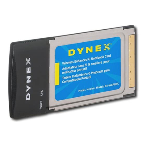 Dynex DX-WGPDTC User manual