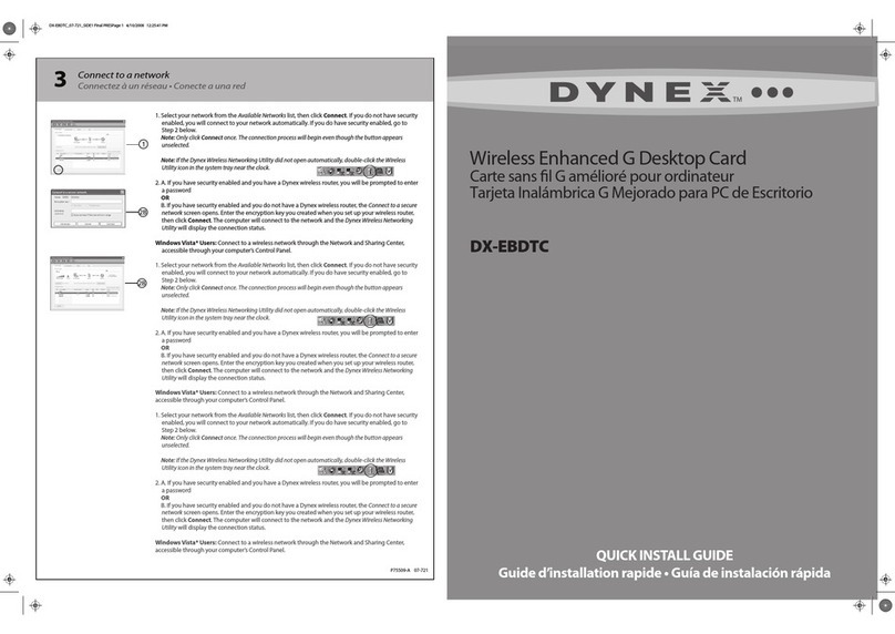 Dynex DX-EBDTC User manual