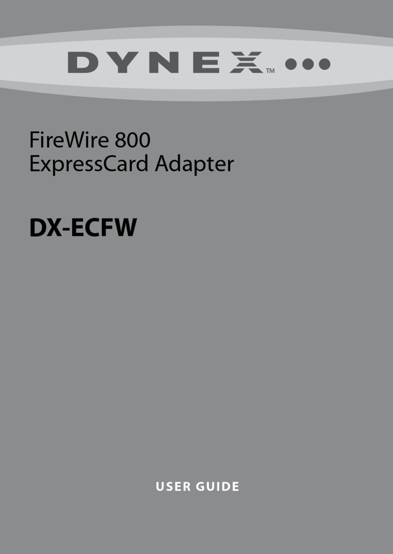 Dynex DX-ECFW user guide Dynex DX-ECFW user guide