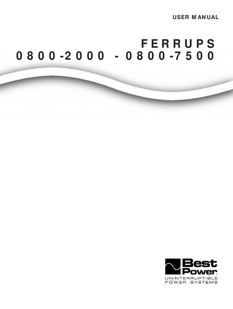 Ferrups 0800-2000 user manual