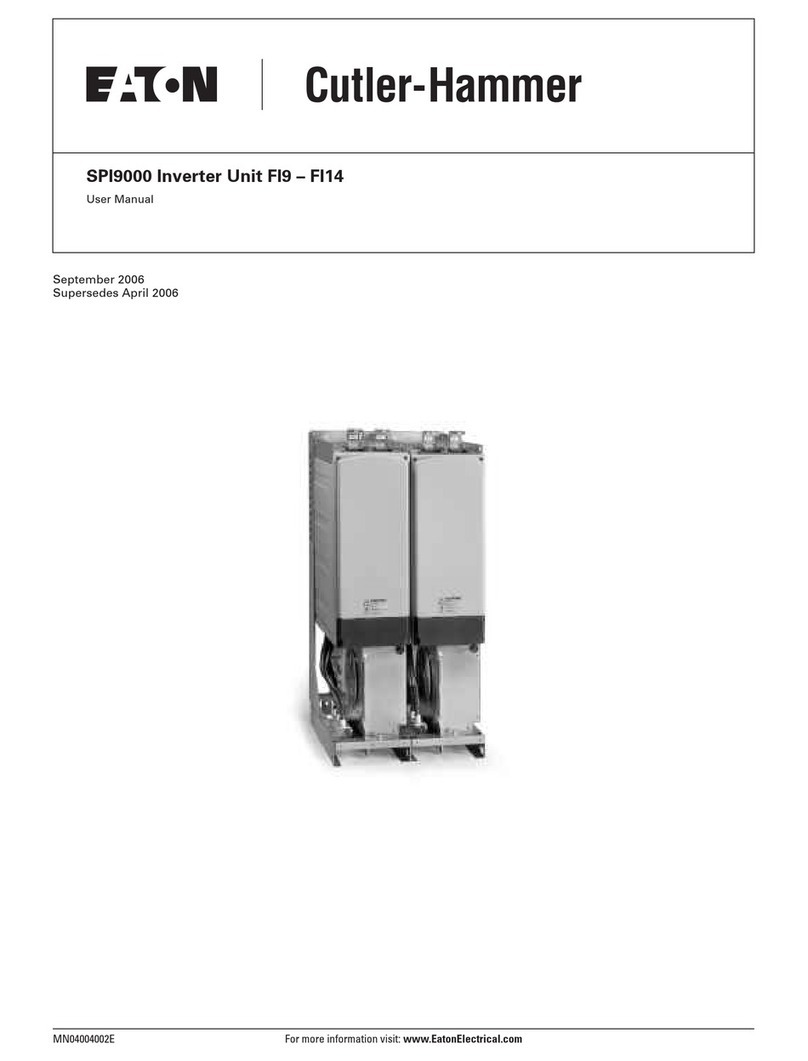Eaton Cutler-Hammer SPI9000 User manual