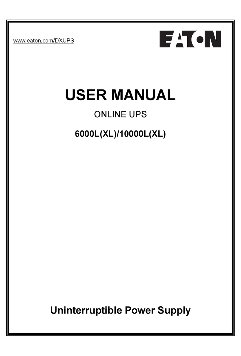 Eaton DX 10000LXL User manual
