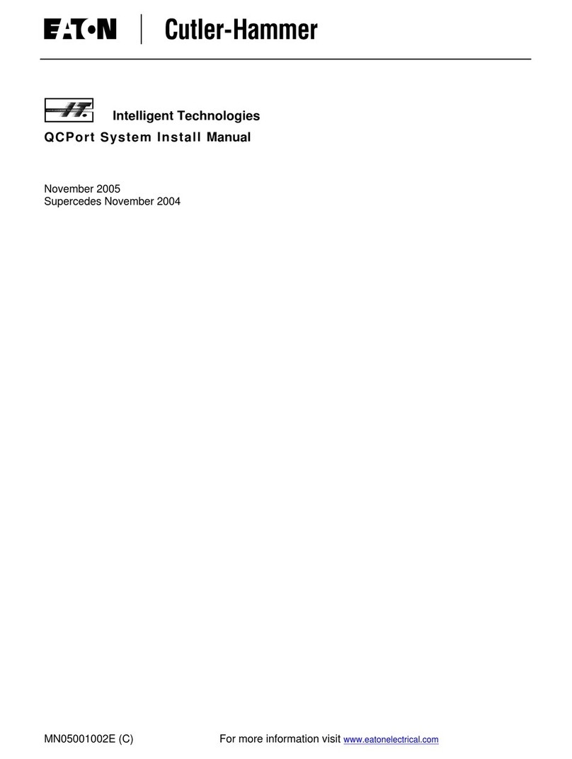 Eaton Cutler Hammer MN05001002E installation manual