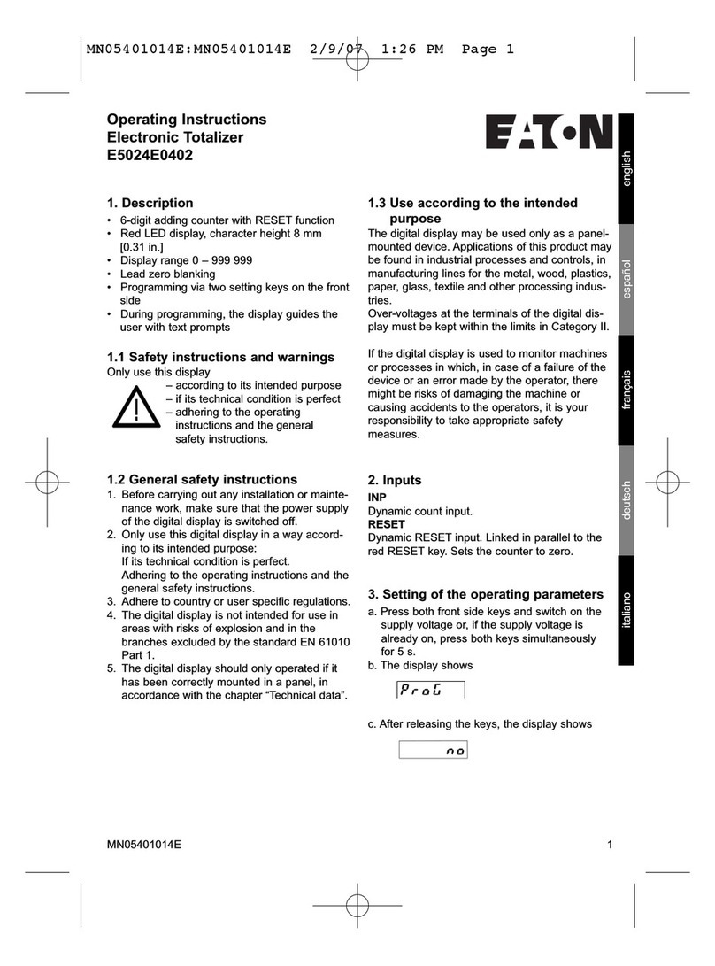 Eaton MN05401014E operating instructions