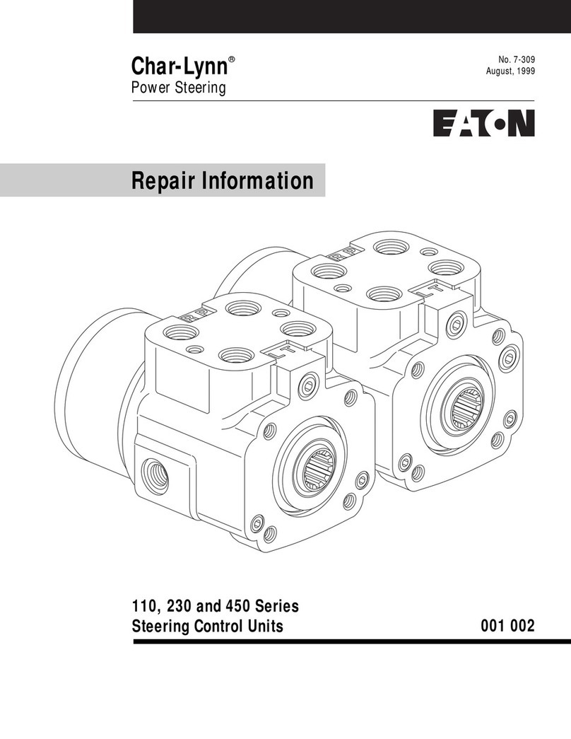 Eaton Char-Lynn 110 Operating instructions