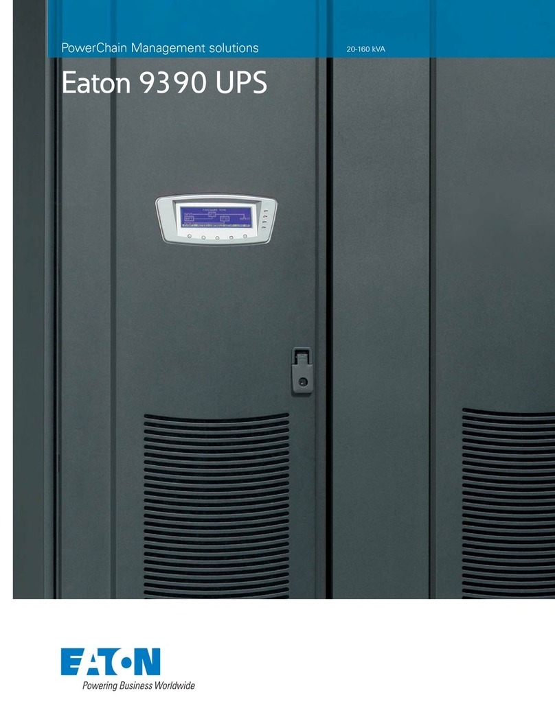 Eaton Powerware 9390 User manual