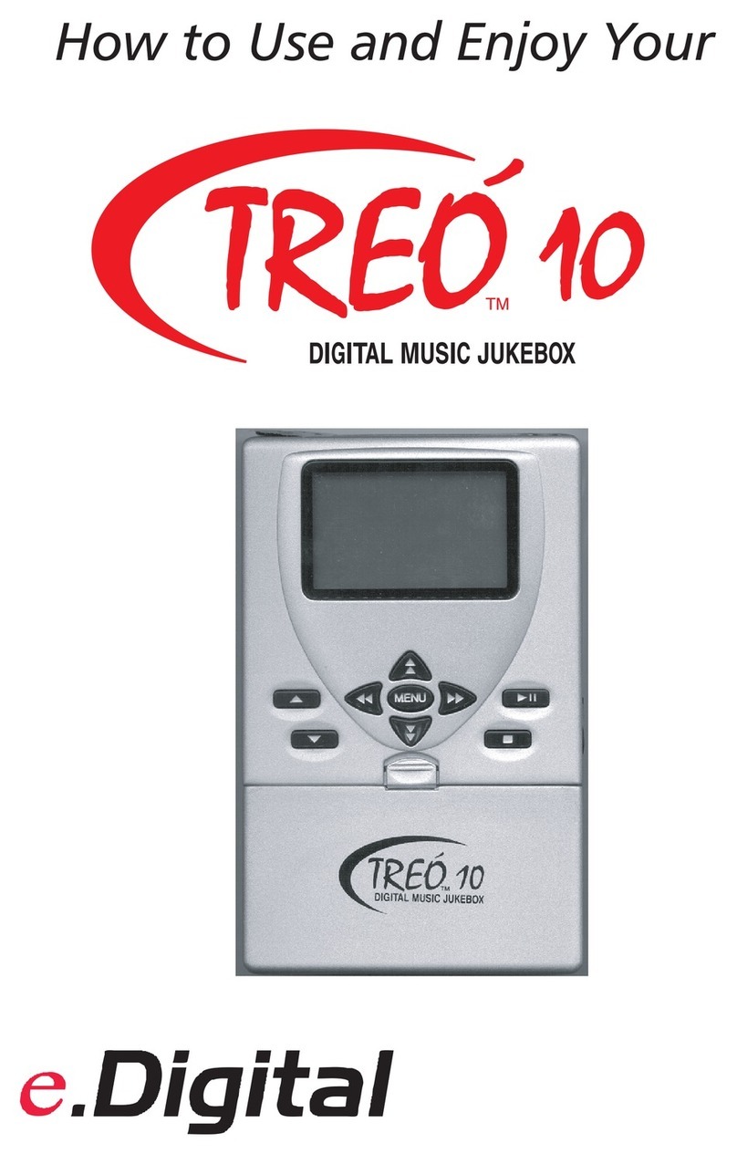 E.Digital Treo 10 User manual