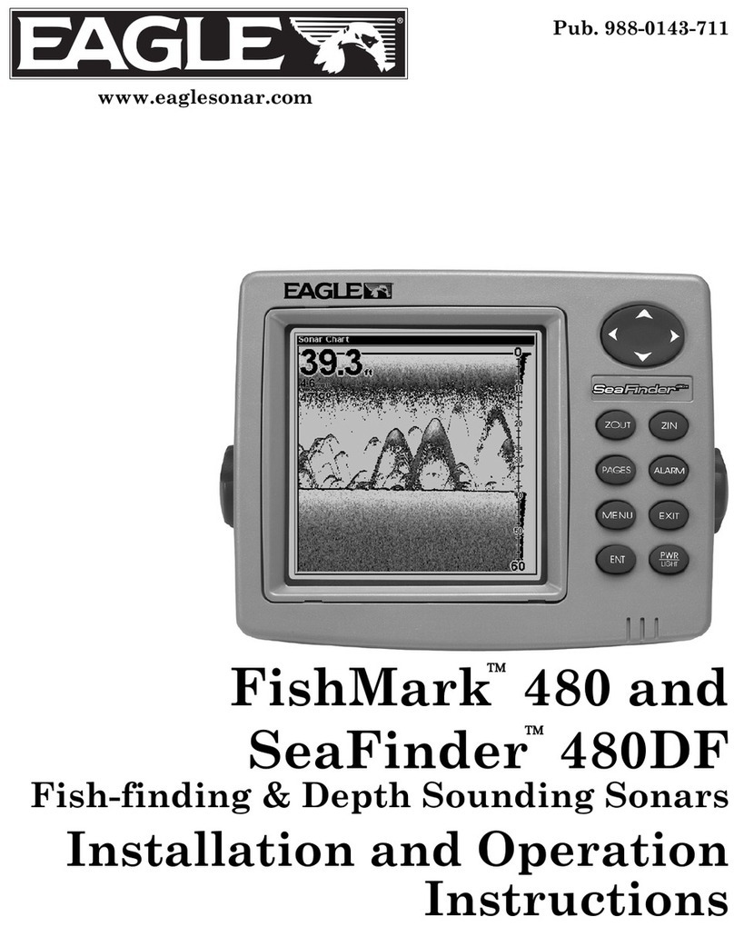 Eagle FishElite 480 Installation and operation instructions Eagle FishElite 480 Installation and operation instructions