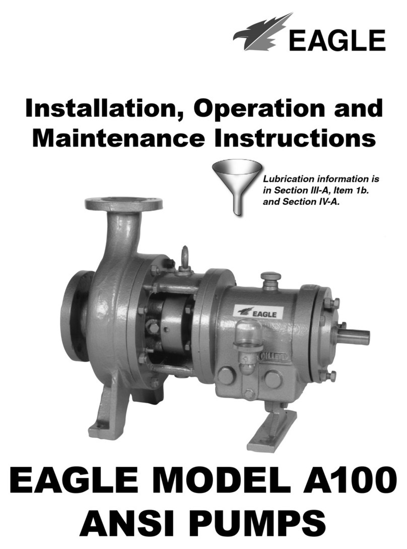 Eagle A100 Installation, operation and maintenance instructions