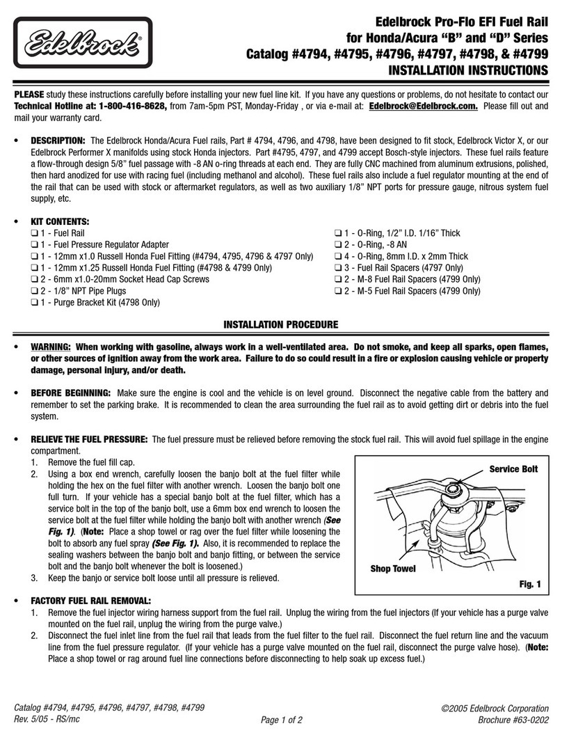 Edelbrock 4794 installation instructions