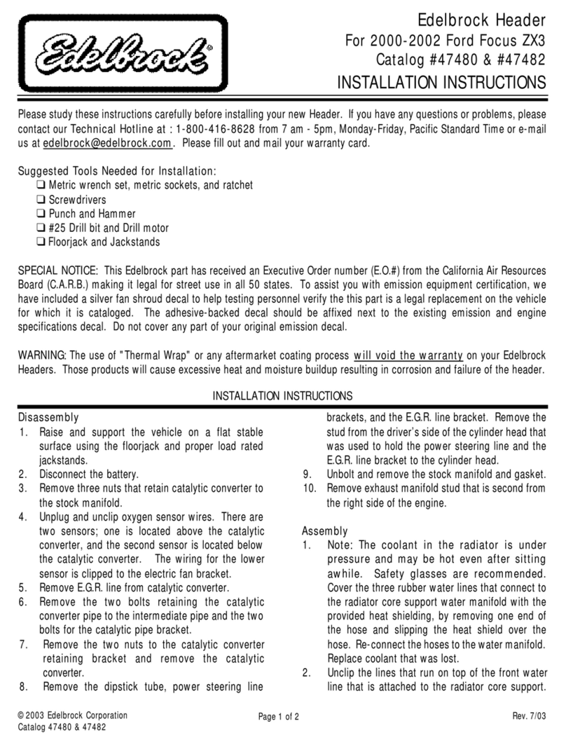 Edelbrock 47480 installation instructions