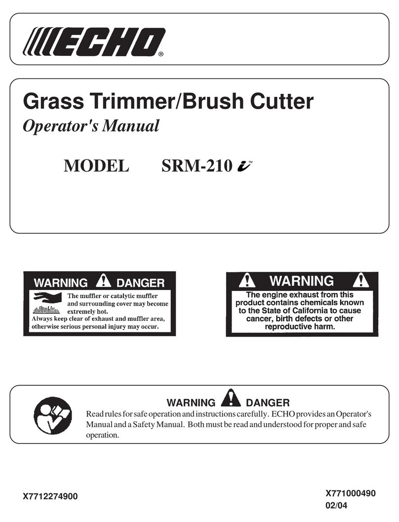 Echo SRM-210i User manual