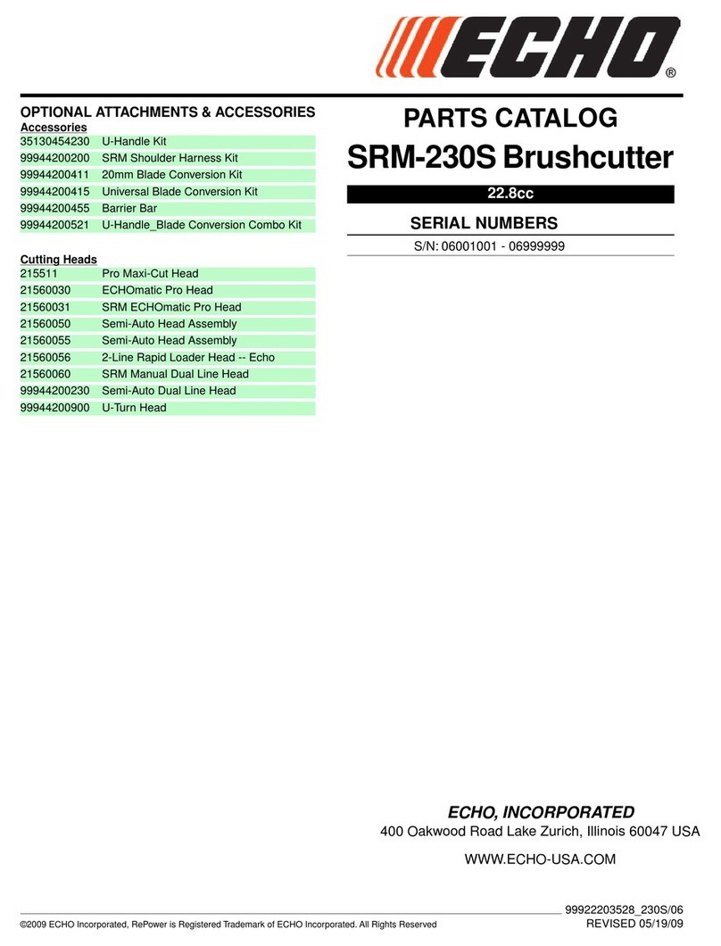 Echo SRM - 230S Instruction Manual