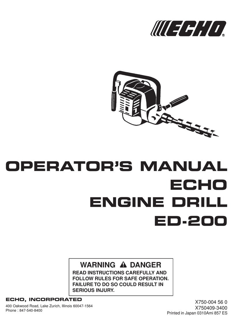 Echo ED-200 User manual
