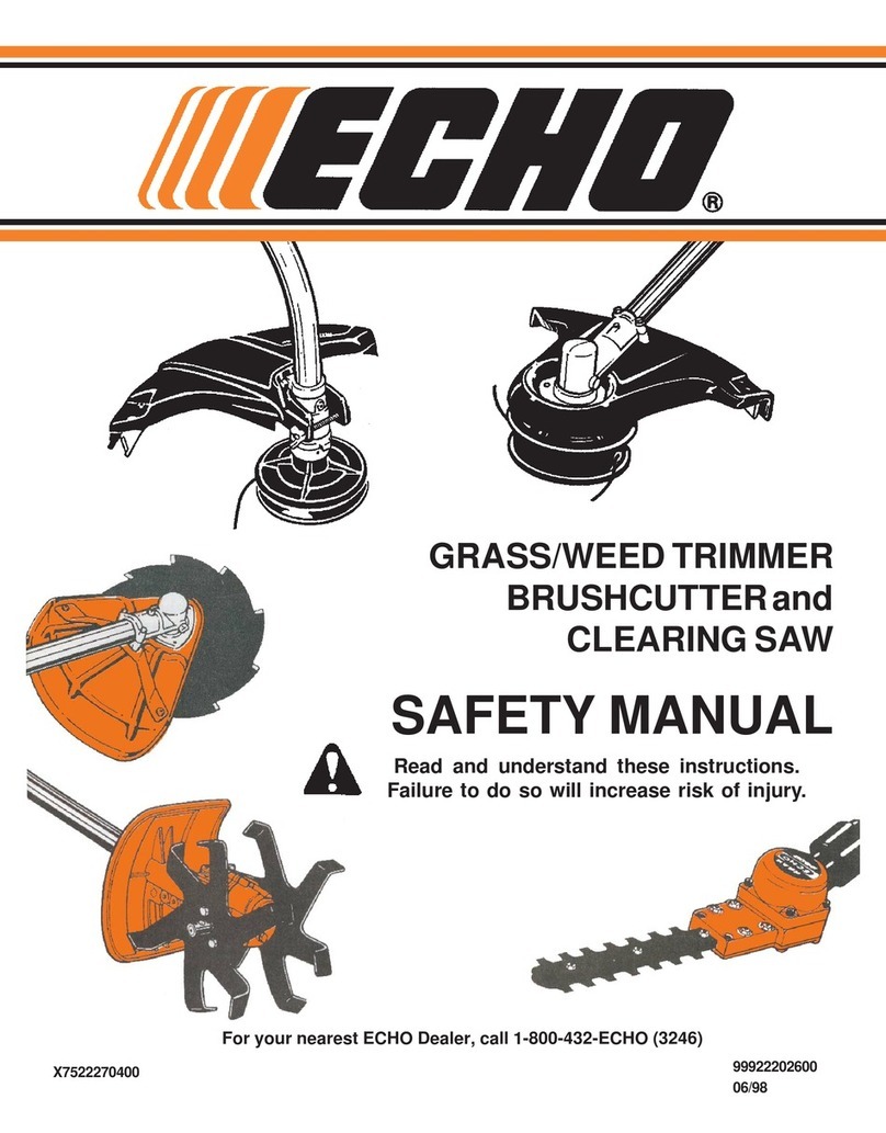Echo BRUSHCUTTER User guide