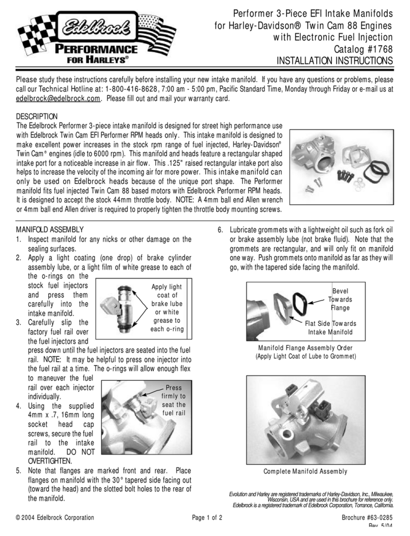 Edelbrock 1768 installation instructions Edelbrock 1768 installation instructions