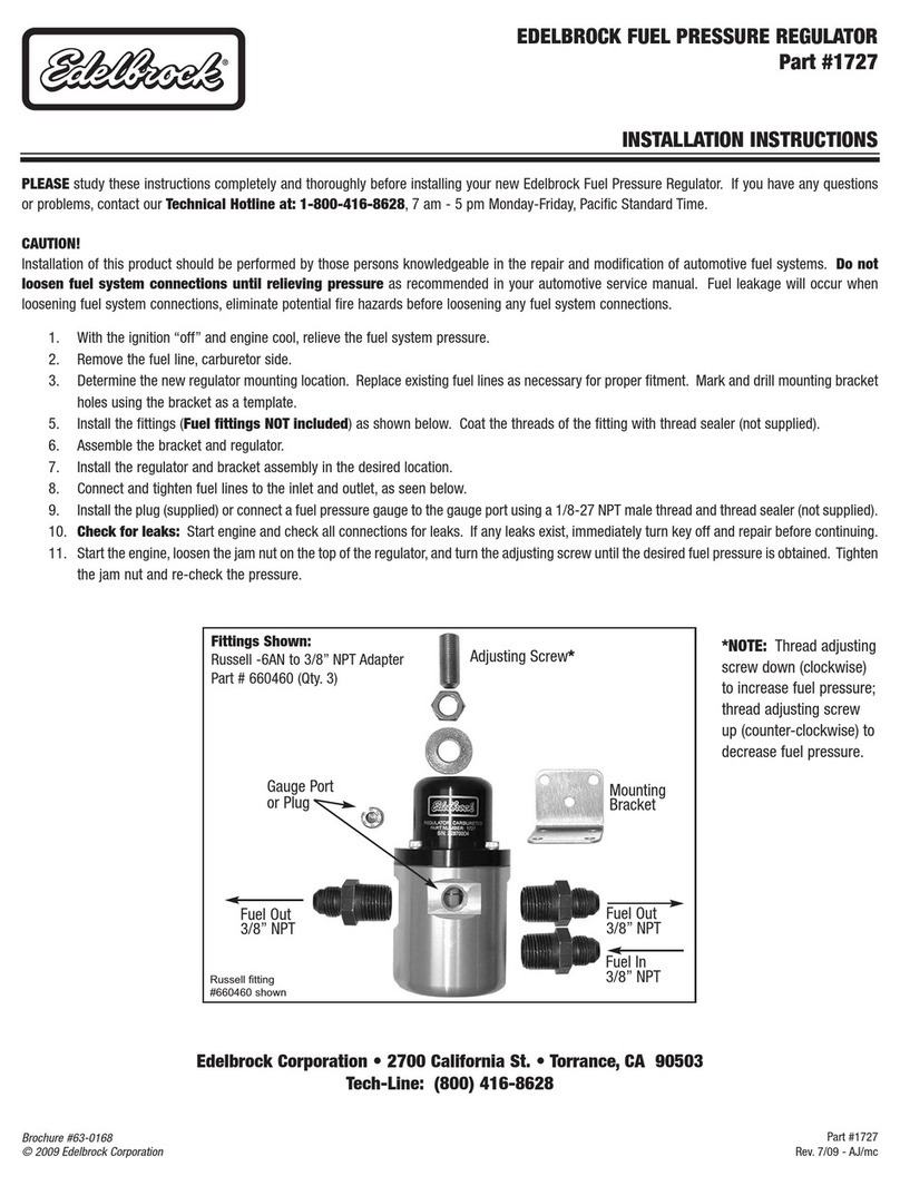 Edelbrock 1727 installation instructions