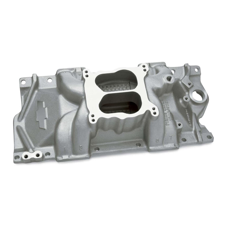 Edelbrock 24502574 LT4 User manual