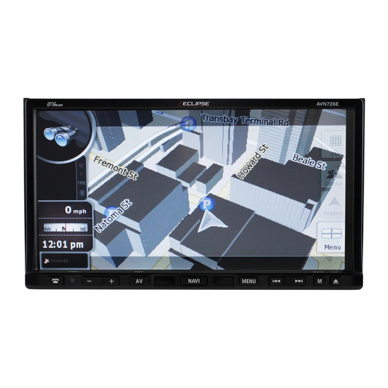 Eclipse AVN726E User manual