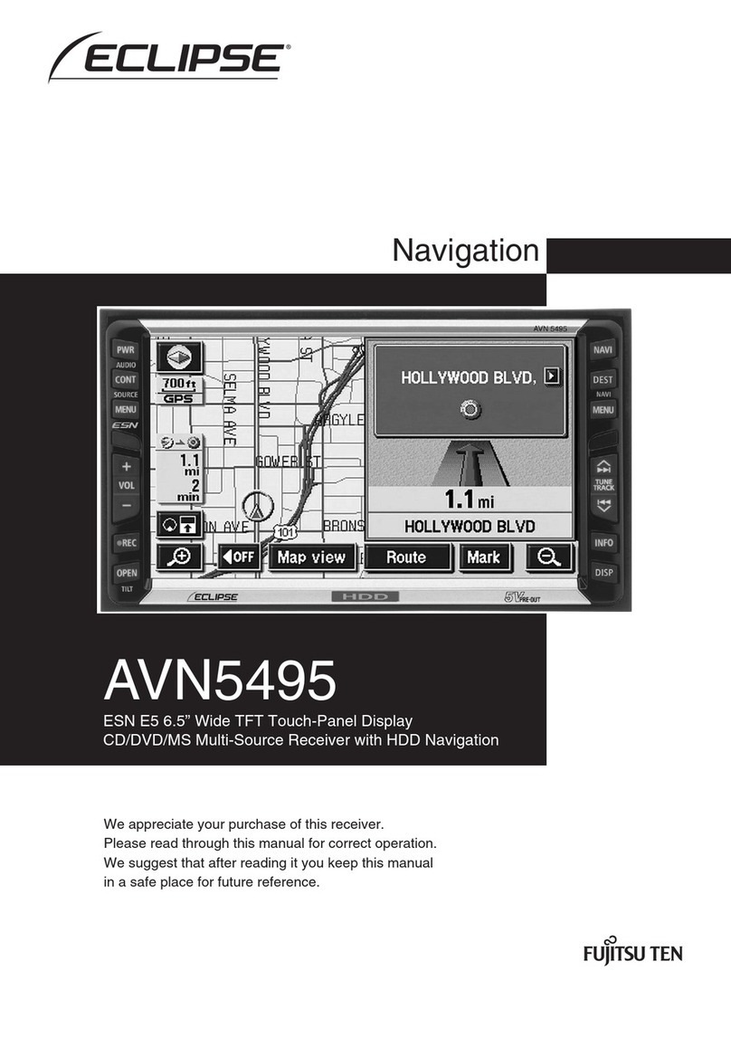 Eclipse AVN 5495 owner's manual