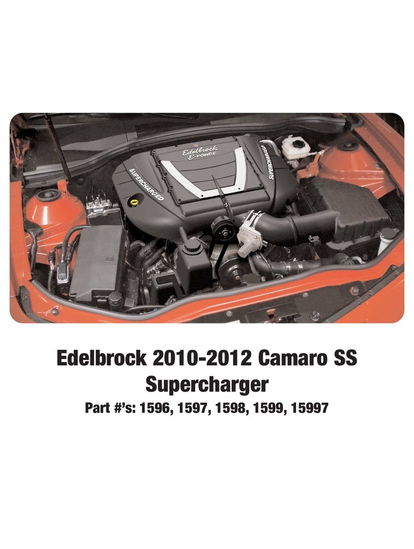 Edelbrock 2010 user manual Edelbrock 2010 user manual