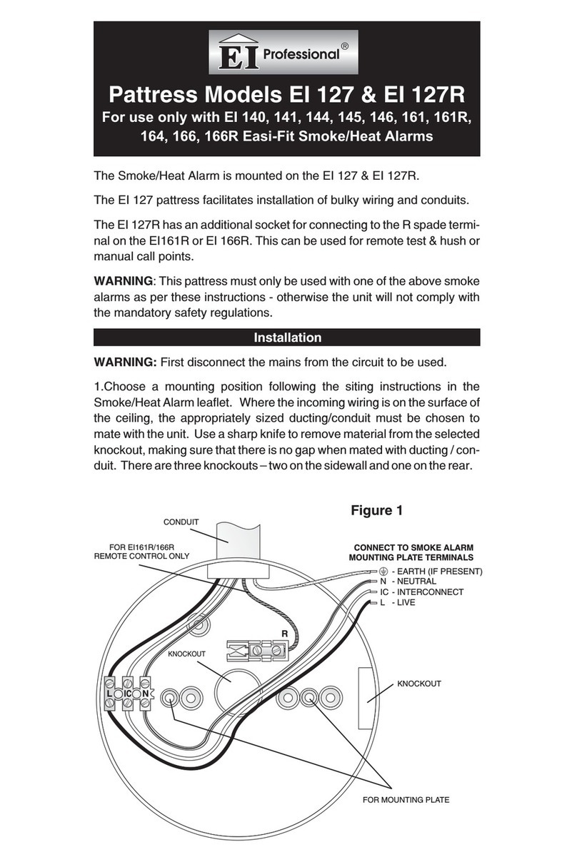 Ei Electronics Ei166R installation manual Ei Electronics Ei166R installation manual