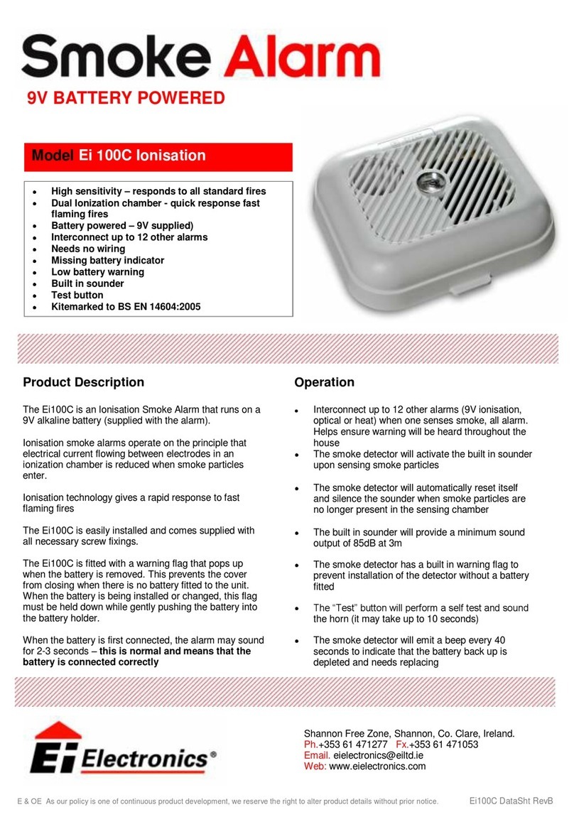 Ei Electronics EI 100C Interconnect product manual