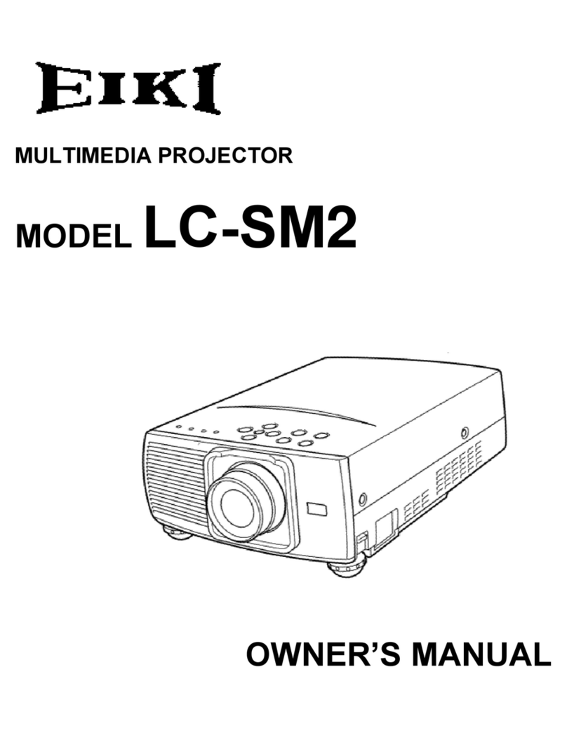 Eiki LC-SM2 User manual