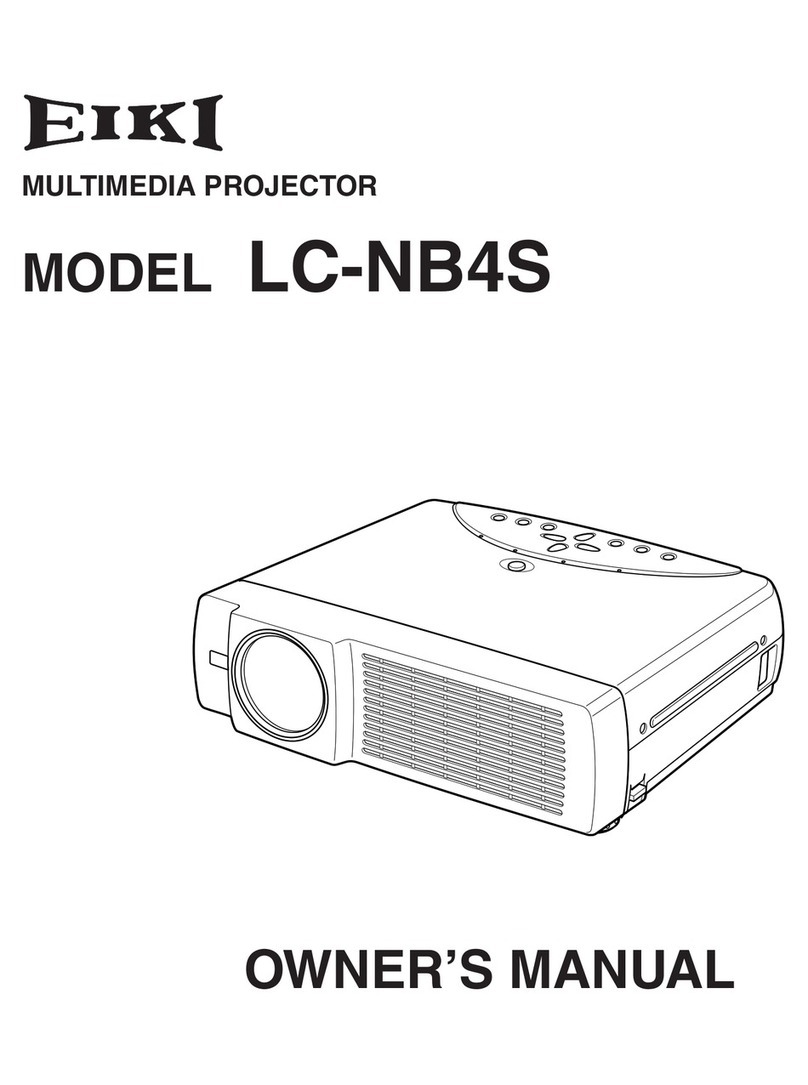 Eiki LC-NB4S User manual