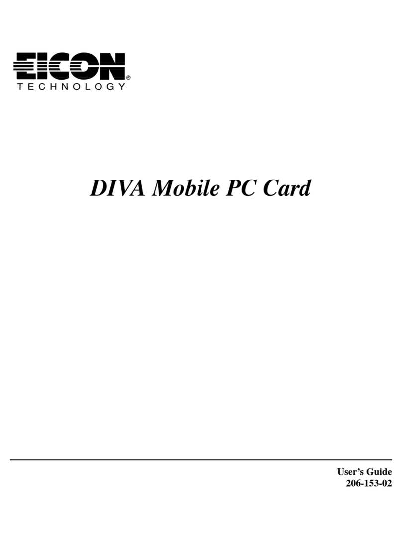 Eicon Networks 800-241 user guide