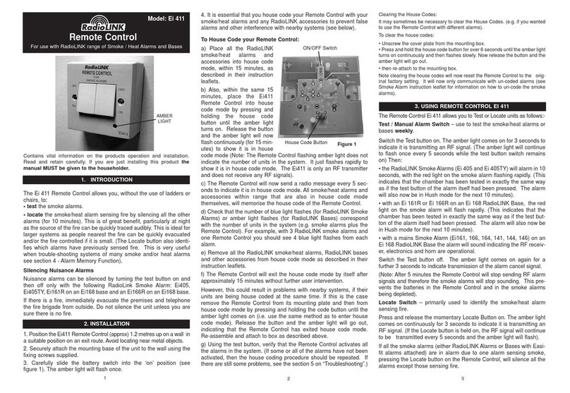 RadioLink Ei 411 User manual