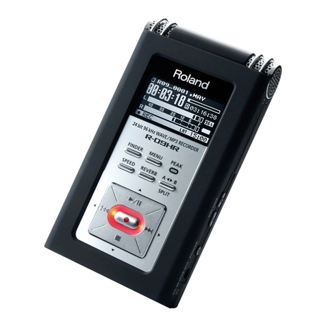 Edirol R-09HR User manual