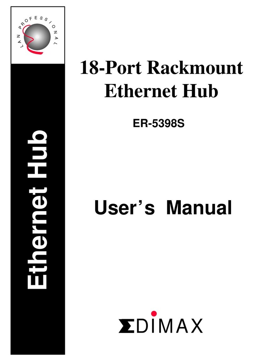 Edimax ER-5398S User manual Edimax ER-5398S User manual