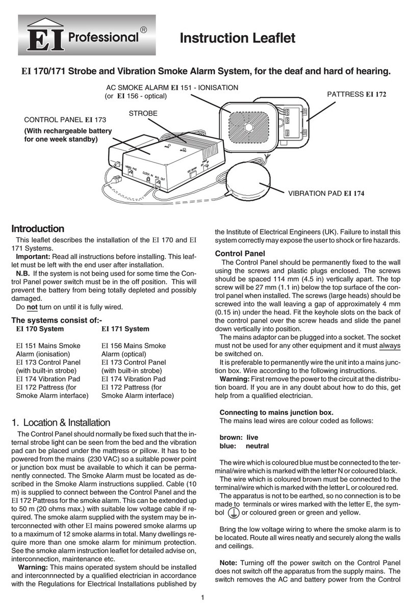 Ei Electronics EI 170 Manual Ei Electronics EI 170 Manual